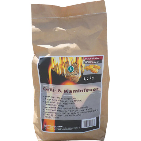 Anzünder für Grill - und Kaminfeuer / Feuerbällchen