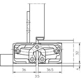 Befestigungsplatte TECTUS TE 540 3D FZ