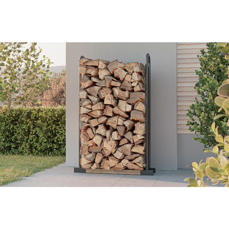 Firewood stacking aid