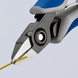 Tronchesi diagonali di precisione per elettronica Knipex