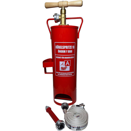 Spruzzatore a secchio secondo ÖNORM F 1060
