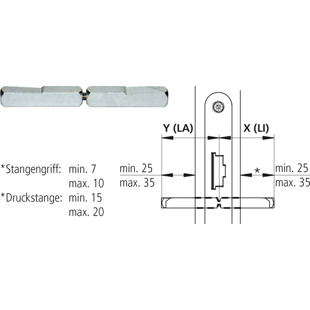 Drückerstift B-78430