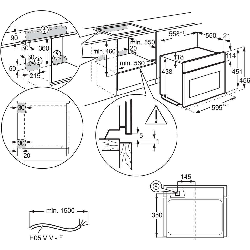 Einbau-Kompakt-Backofen 8000 MealAssist CM7600B