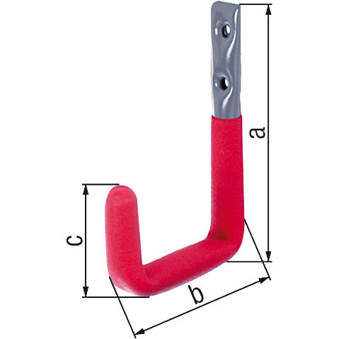 Gancio da parete angolato