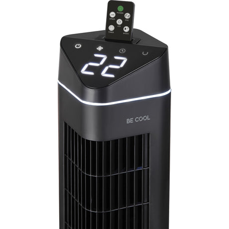 BE COOL Turmventilator mit Fernbedienung