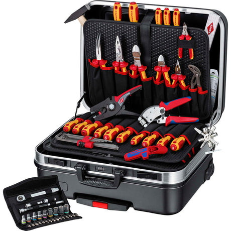 Valigetta portautensili Knipex "BIG Basic Move" ElektroPlus / 68 pezzi