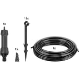 Irrigazione a goccia Gardena / set / ortaggi / filari di piante