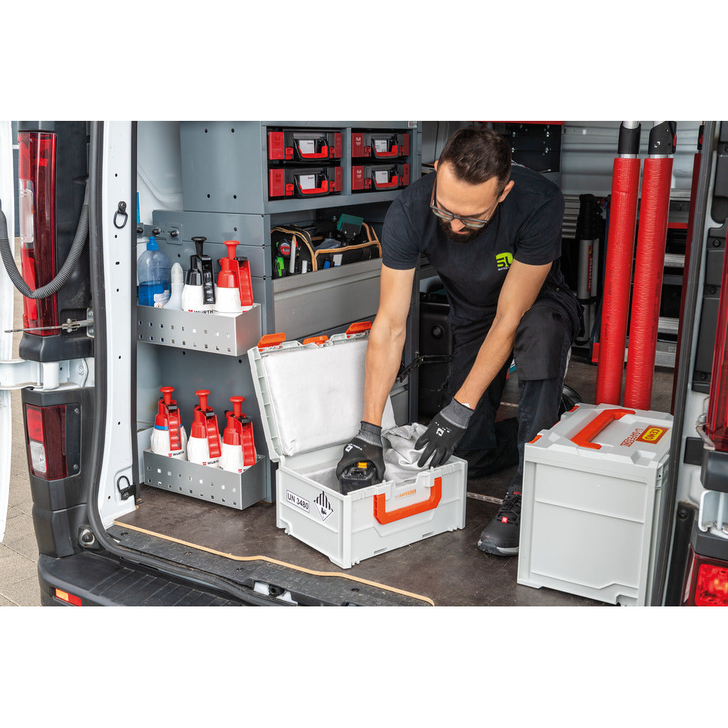 CEMO Akku-Systembrandschutzbox Li-SAFE 2-L