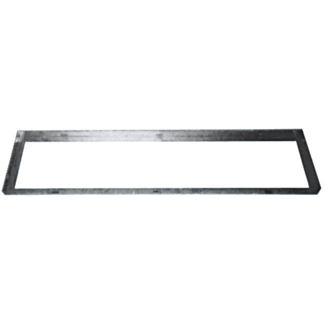Angle frame for garage grate hot-dip galvanized