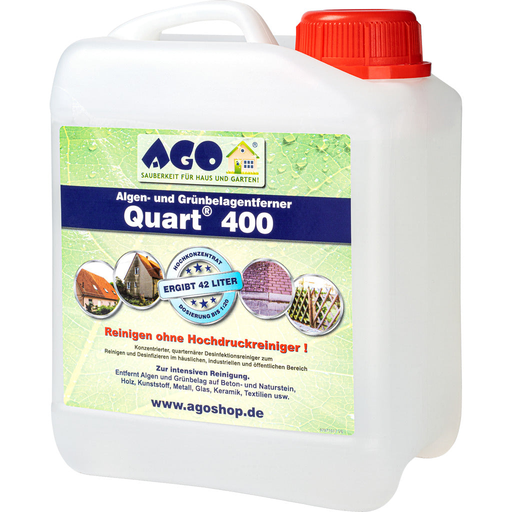 AGO Quart® Algen- und Grünbelagentferner