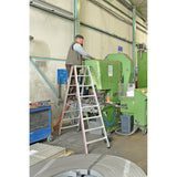 Stufenstehleiter, beidseitig begehbar 8024
