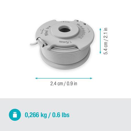 Bobina di filo di ricambio Gardena per decespugliatore a batteria EasyTrim 25/18V P4A