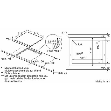 Induktionskochfeld PXE601DC1E