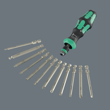 Bit holder with ratchet 1/4 838