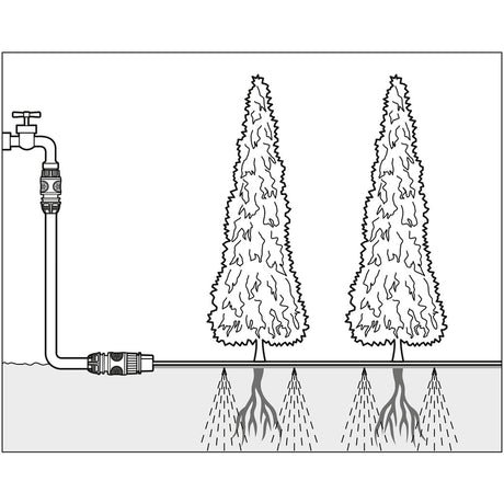 irrigatore a tubo flessibile
