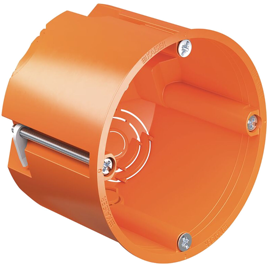 Presa a muro per intercapedine arancione