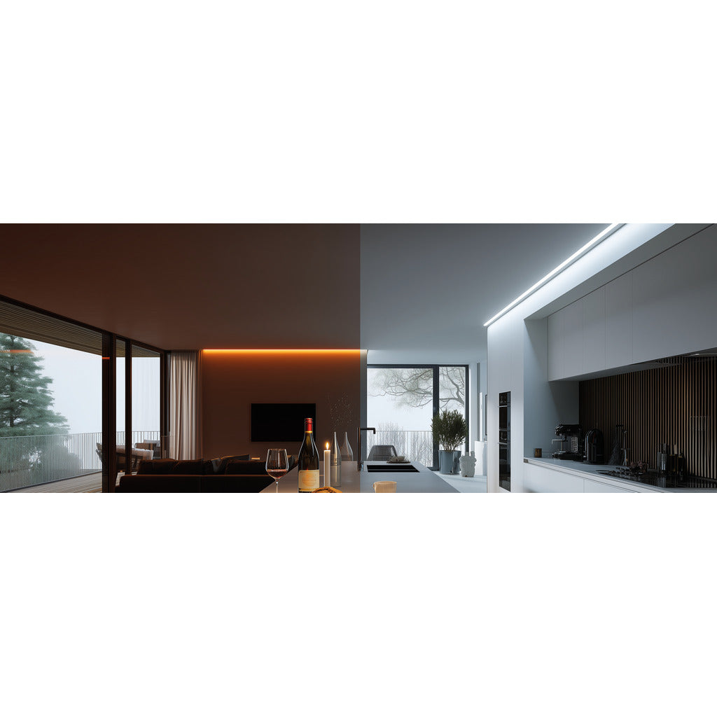 DUO TITAN KARAT LED-Band 8 mm