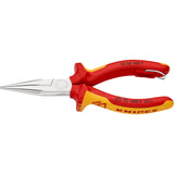 Knipex VDE flat-nose pliers with cutting edge / radio pliers