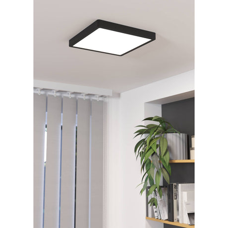 Eglo LED ceiling light Fueva 5 / black