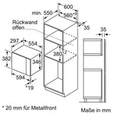 Einbau Mikrowellengerät BF525LMB1