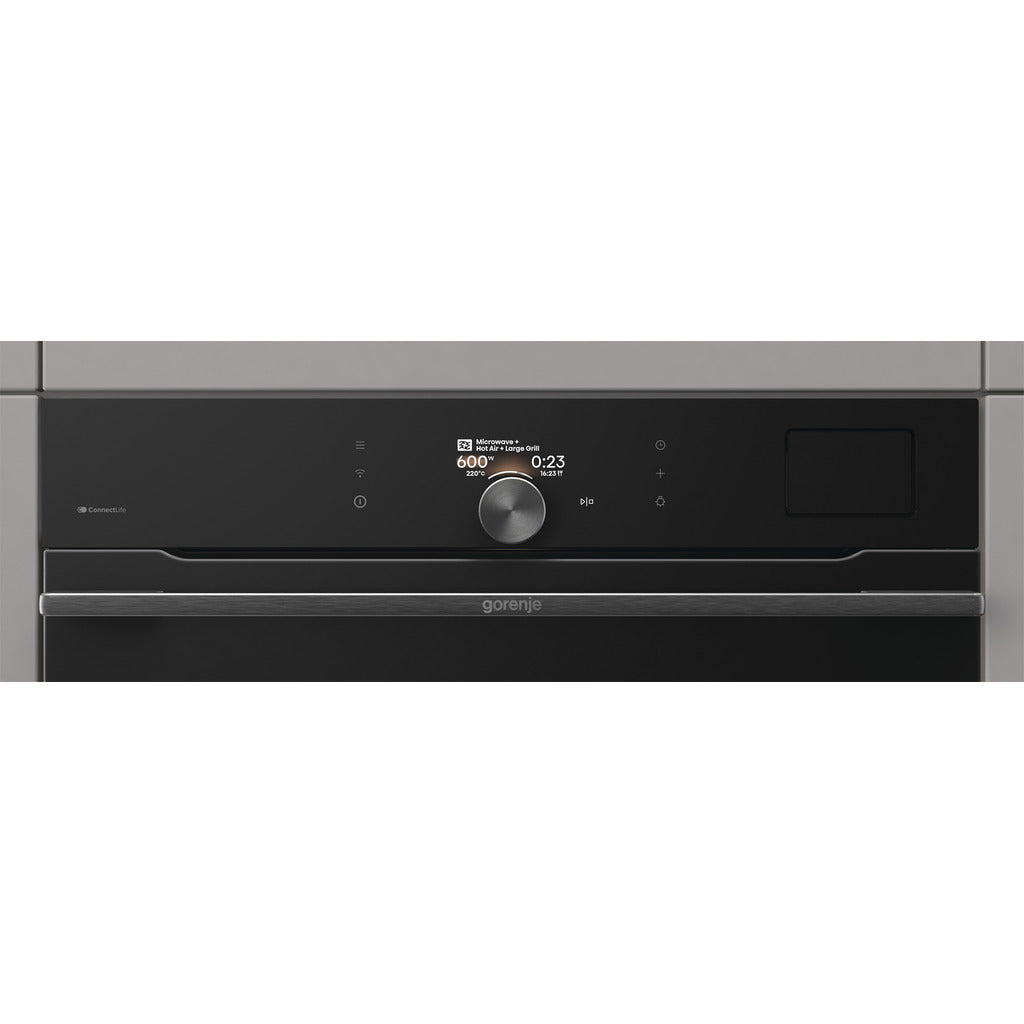 Kompakt-Dampfbackofen mit Mikrowelle G800 BCMSA4068BG