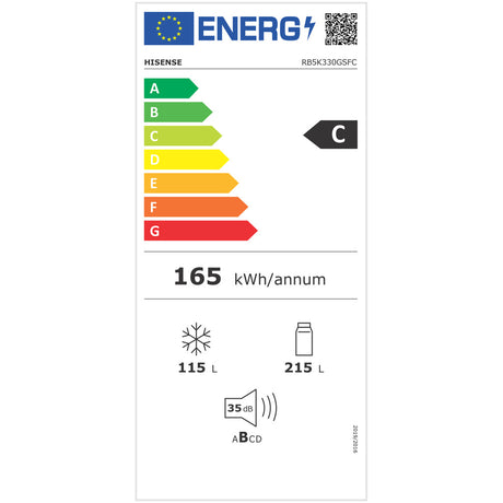 Stand-Kühl-Gefrierkombination RB5K330GSFC