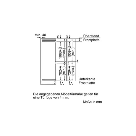 Einbau-Kühl-Gefrier-Kombination N 50 KI5862FE1