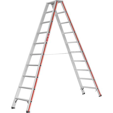 Stufenstehleiter, beidseitig begehbar 8024