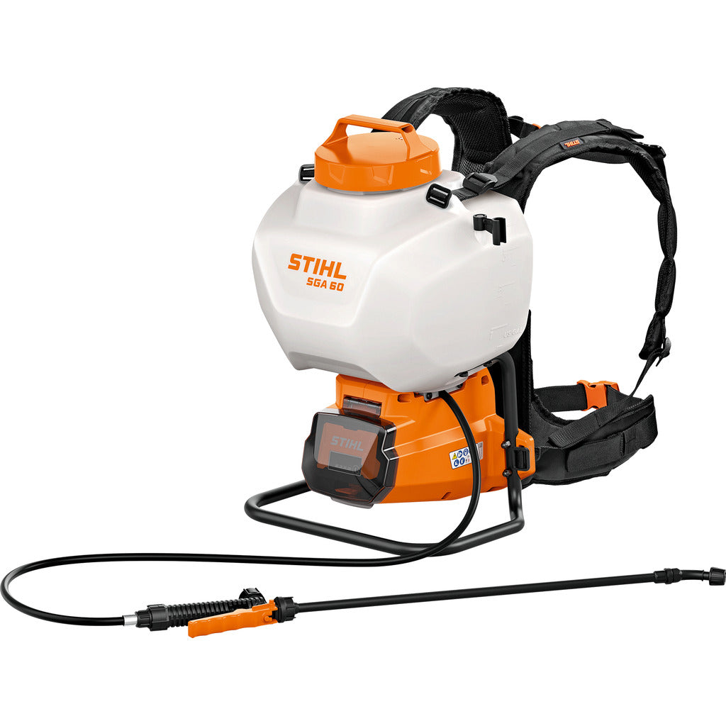 Spruzzatore a batteria Stihl SGA 60 / con batteria AK 20 e caricabatteria AL 101