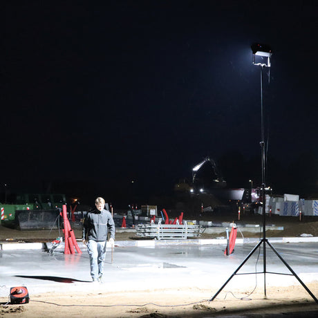 High-performance construction site spotlight SITE LIGHT 80