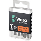 Punte per avvitatori fai da te 867/4 IMP DC TORX®