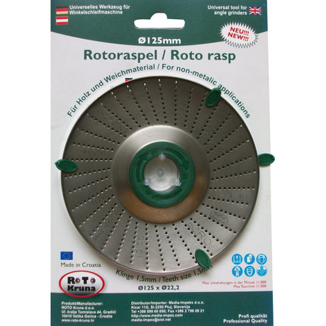 Rotor rasp / fine cutting 1.5