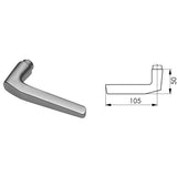 Türdrücker gerade