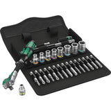 Zyklop Speed Ratchet Set 8100 SA 6 / 28-piece / 1/4", metric
