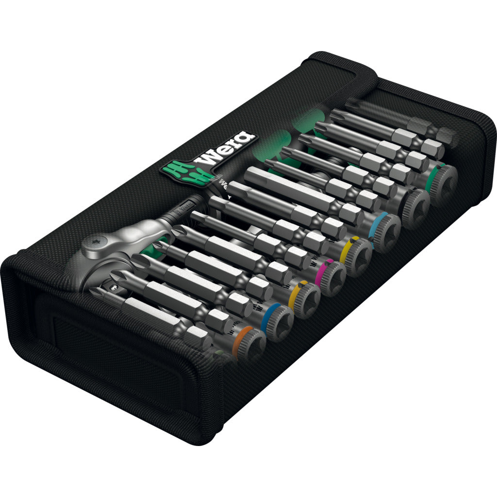 Zyklop Speed Ratchet Set 8100 SA 6 / 28-piece / 1/4", metric