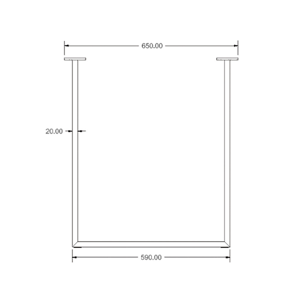 Table frame TEGGO