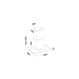 Wandhaube PLANE PLUS NRS 120