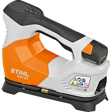Compressore a batteria Stihl KOA 20 con batteria AS 2 e caricabatteria