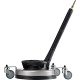 Lavapavimenti Round Cleaner UFO lungo / acciaio inossidabile