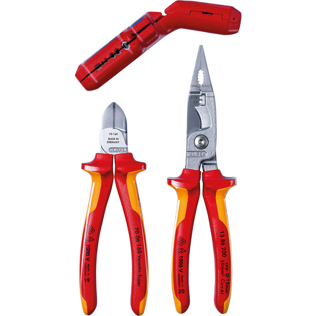 Knipex electrical installation set