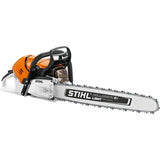 Stihl petrol chainsaw MS 500i with electronically controlled injection
