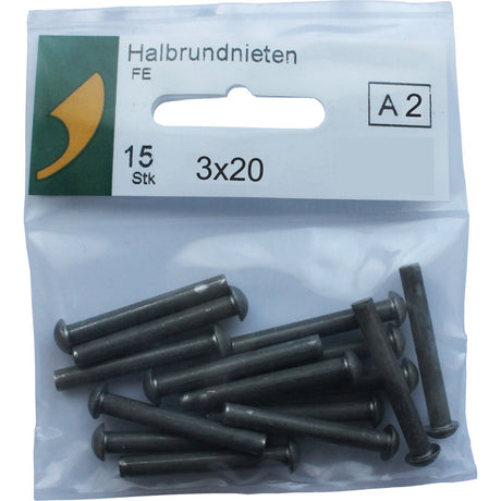 SBV-Halbrundnieten Eisen