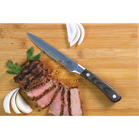 Steak Messer Wellenschliff