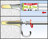Flüssigdübel fill &amp; fix