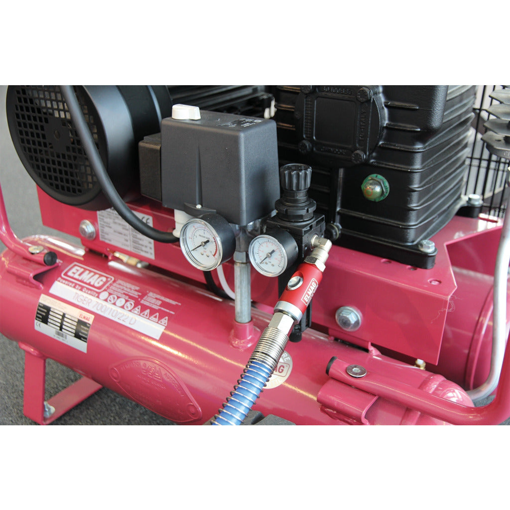 Montaggio compressore Tiger 400-10/22W mobile