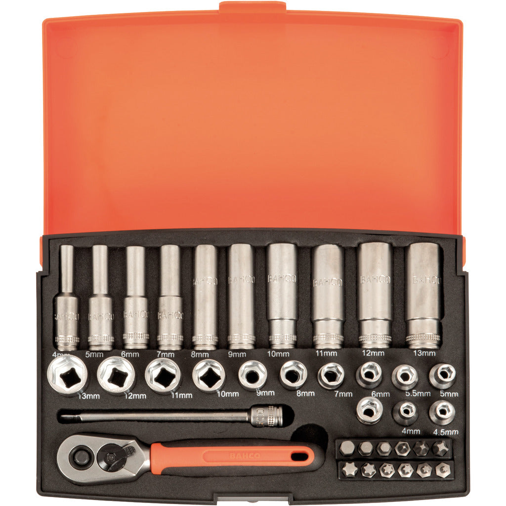 Steckschlüssel-Satz 1/4" SLine