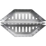 Set di 2 cestini per carbone