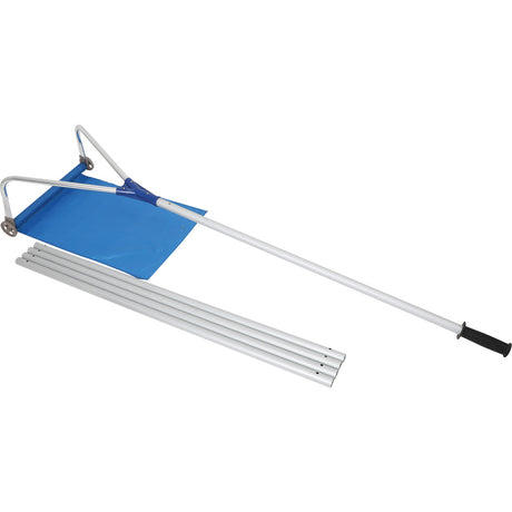 Schnee-Rake mit Aluminiumstiel