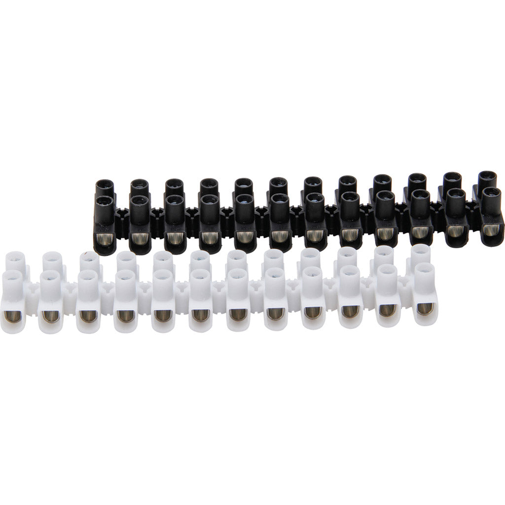 Lüsterklemmleiste 6 - 10 mm², 12-polig