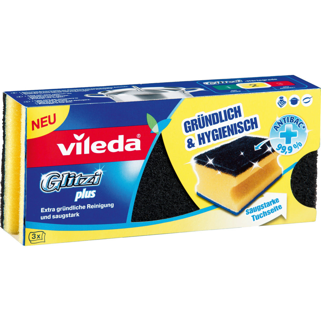 Glitzi Plus scourer set of 3